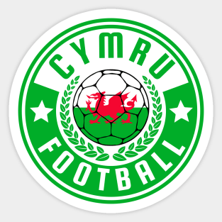 Cymru Football Sticker